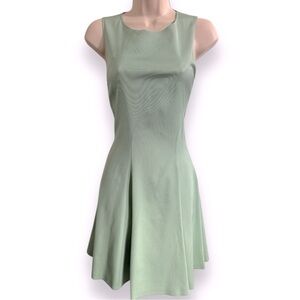 MaxMara Max & Co Sage Green Fit & Flare Dress Size 4